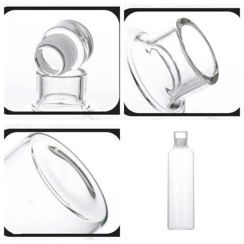 Bouteille verre infuseur graduation hydratation sport extérieur