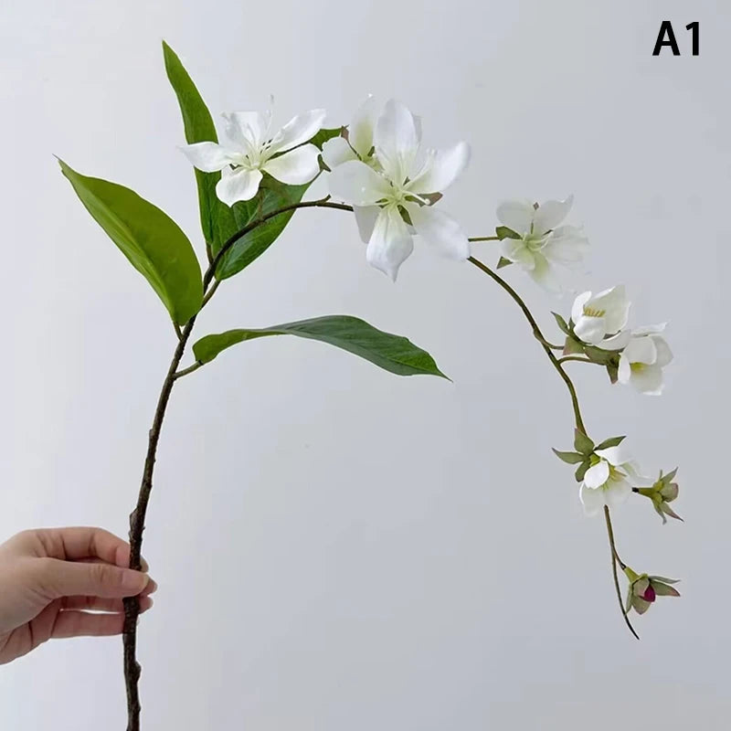 fleurs artificielles suspendues jasmin décoration mariage pour balcon - vue 10 sur 10