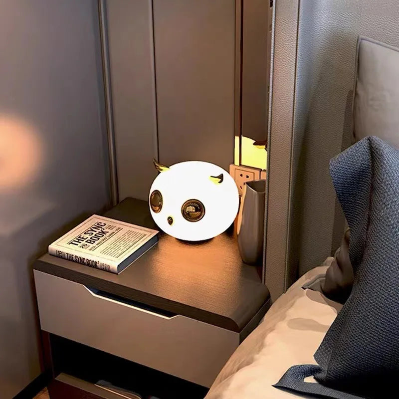 lampe de bureau led design animal créatif minimaliste décoratif