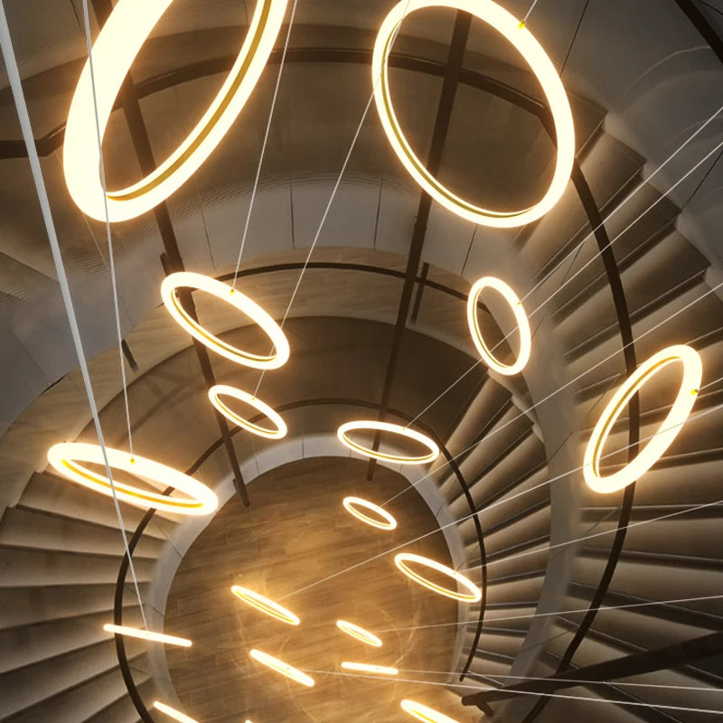 lustre moderne minimaliste pour loft appartement duplex villa