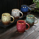 Mug grande capacité céramique style japonais rétro couple