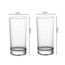 Verres cocktail design épuré plusieurs contenances résistants chaleur