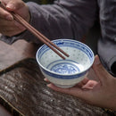 Bol porcelaine jingdezhen motif dragon chinois ramen soupe