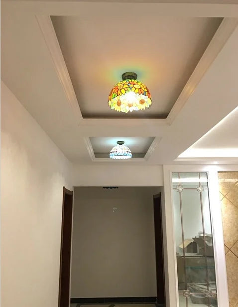 plafonnier moderne en éclairage led nordique pour balcon et allée - vue 7 sur 39