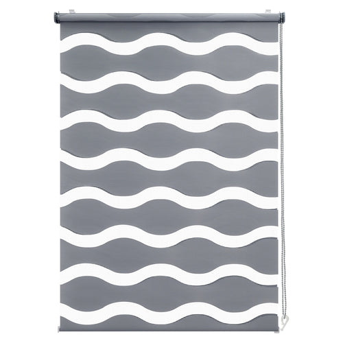 Store enrouleur double sans perçage occultant fenêtre 80cm