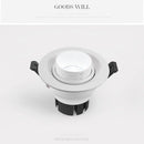 Spot Zoom intégré dimmable encastré 15-60 degrés COB
