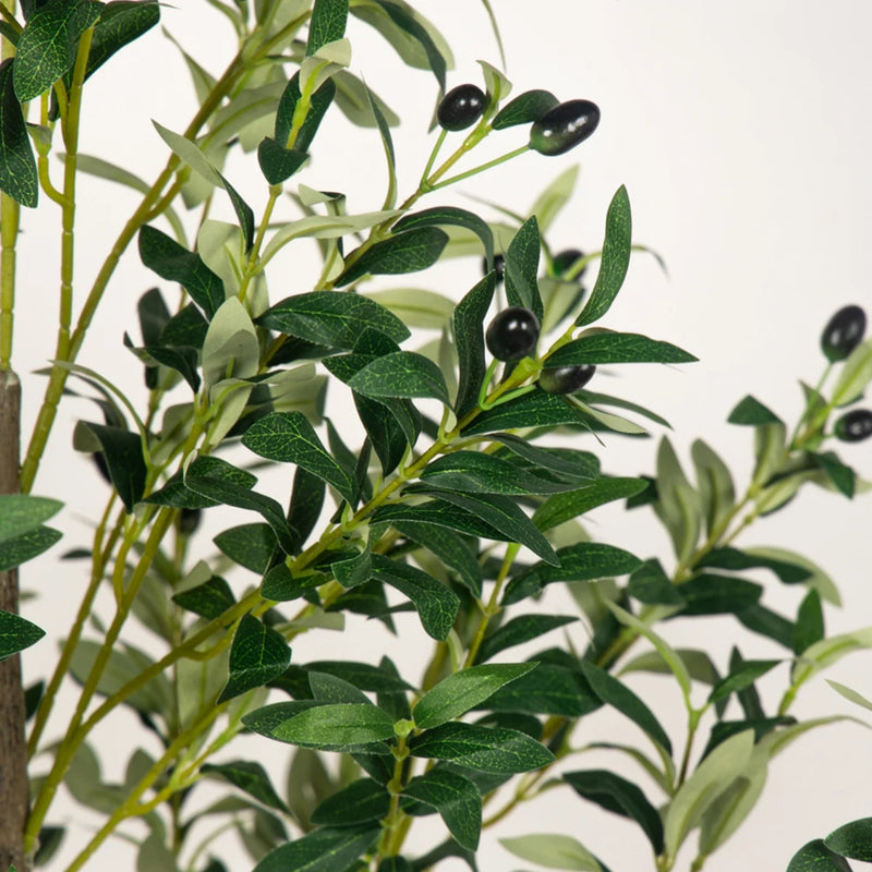 plantes d'olivier artificielles pour décoration intérieure et extérieure