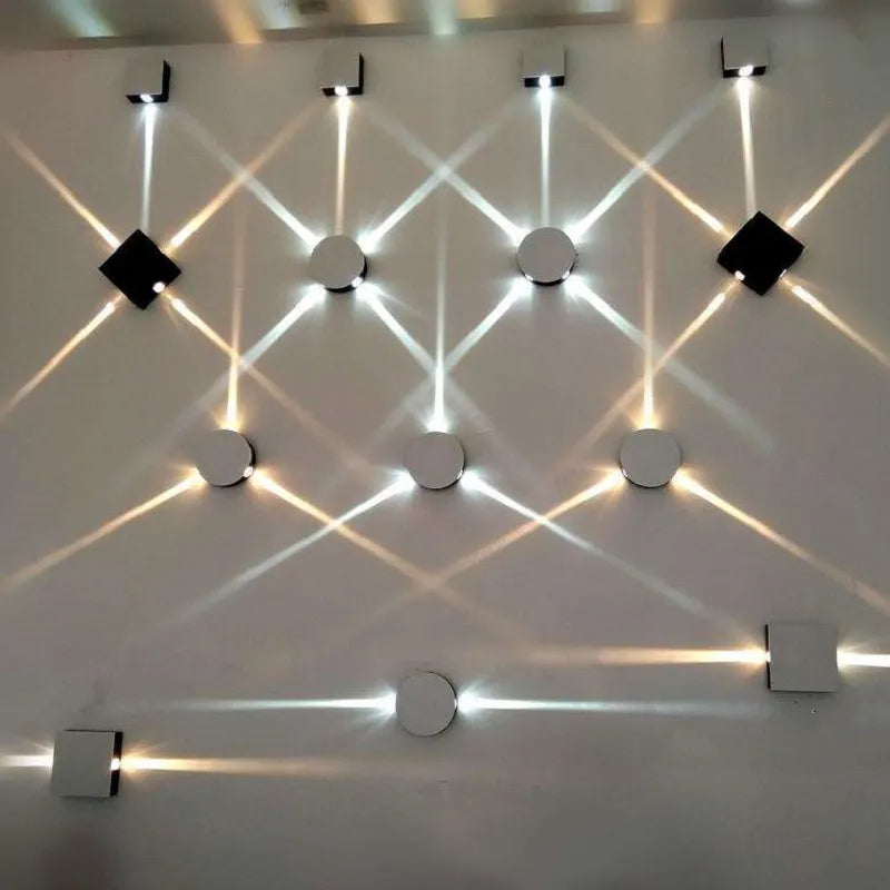 Applique murale LED carré minimaliste - vue 3 sur 15
