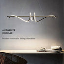 suspension led moderne pour décoration intérieure et cafés