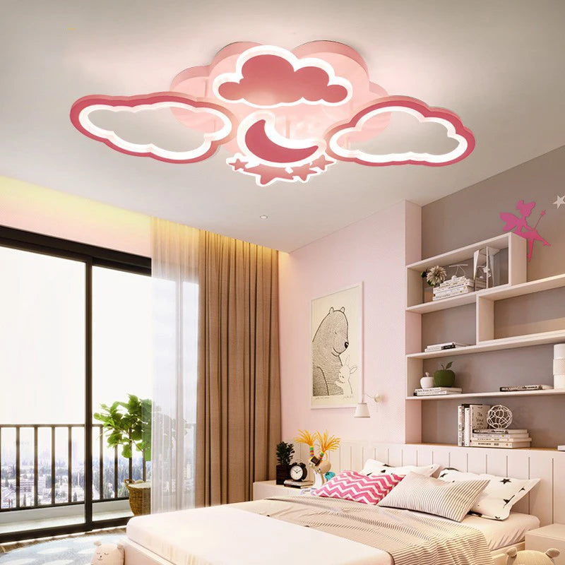Plafonniers pour chambre d'enfant Pépinière LED Princesse Bébé - vue 5 sur 25