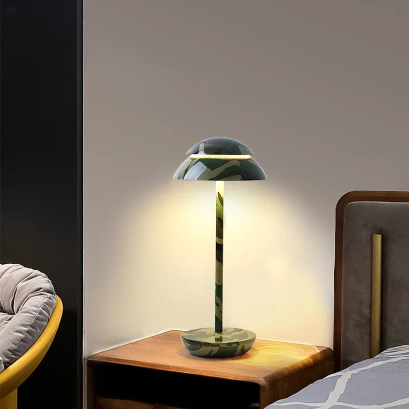 lampe rechargeable vintage led usb sans fil veilleuse portable