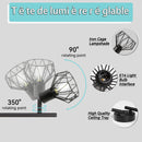 lustre en métal à led éclairage intérieur angle réglable décoratif