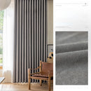 Rideau occultant moderne plissé pour salon chambre fenêtre