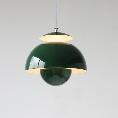 SANDYHA Danemark Fleur Bud Design Suspension Moderne De Luxe Couleur Unie Chevet Bar Salon Salle À Manger Intérieur Lumières Décoratives