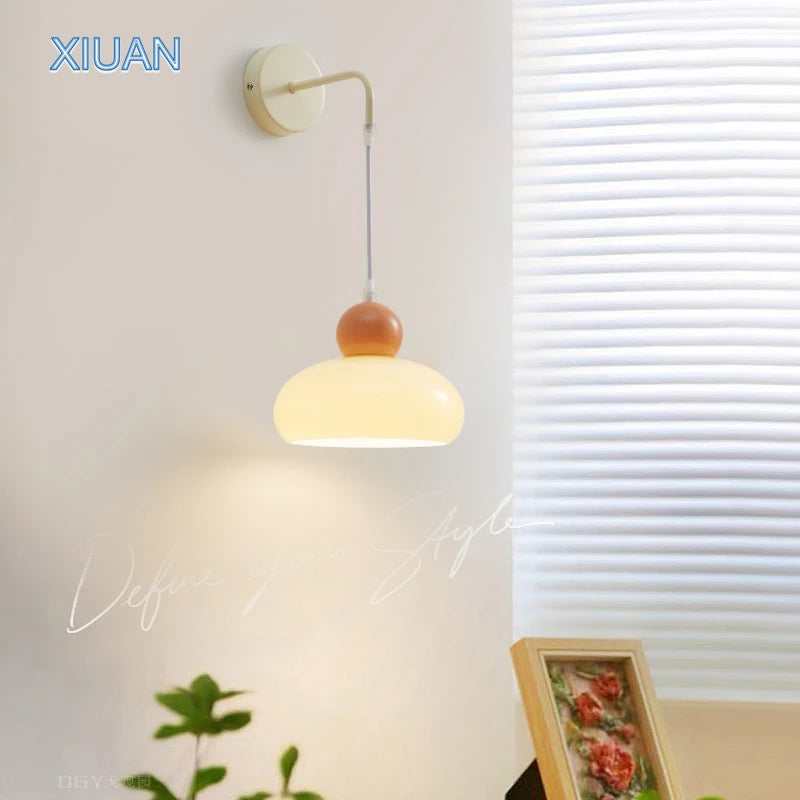 Lampe Verre Art Français E27 LED Suspendue Bauhaus - vue 5 sur 8
