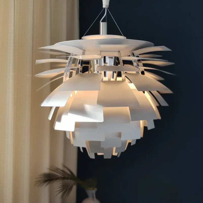 lustre suspension art led pinecone designer danois louis - vue 5 sur 12