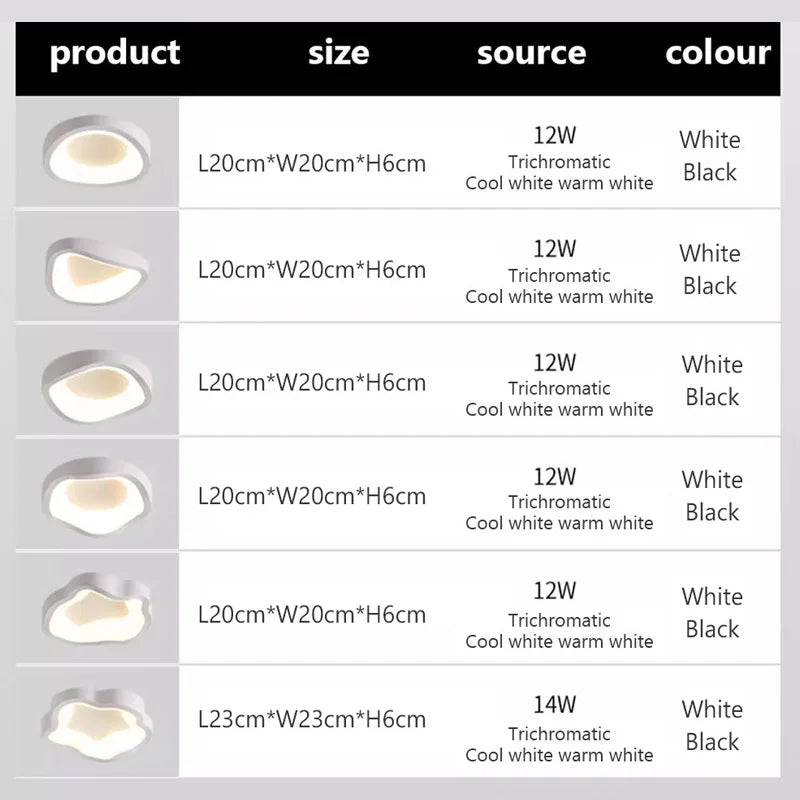 plafonnier moderne à leds pour décoration maison luminaire lustre - vue 5 sur 18