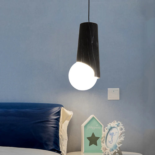 Nordique simple chambre chevet lustre intérieur foyer restaurant bar luminaria Simple lustre décoration de la maison salon suspension