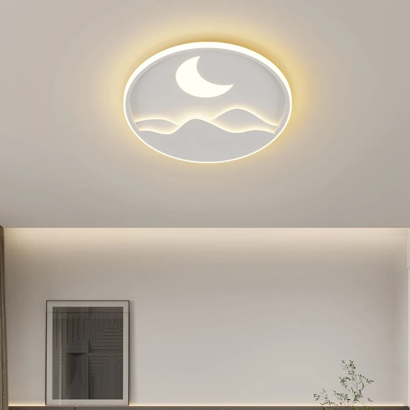 plafonnier moderne à leds pour un éclairage intérieur simple et élégant - vue 4 sur 8