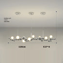 suspension à led artistique à intensité variable pour éclairage intérieur