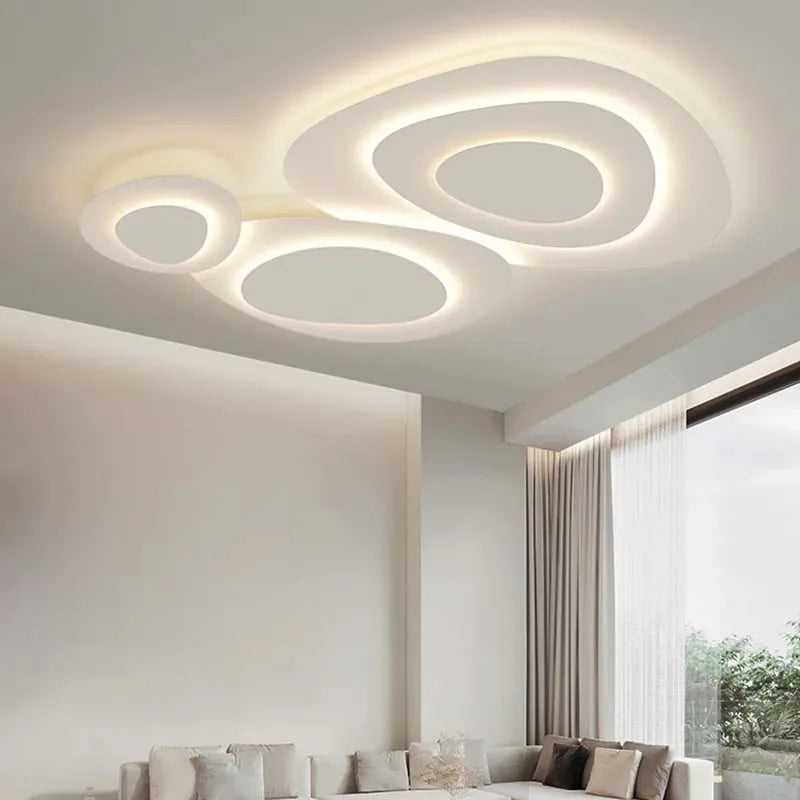 lustre moderne à leds pour intérieur décoratif - vue 7 sur 18