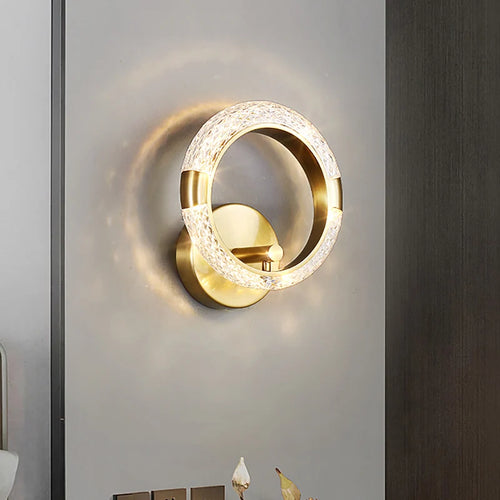 applique murale led moderne luminaire décoratif d'intérieur créatif
