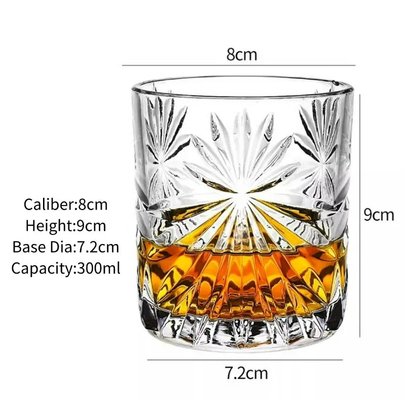 Verres whisky gravés style old fashioned cadeau