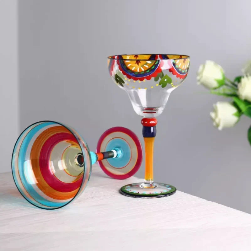 Verre cocktail fait main 330 ml style margarita - vue 6 sur 7