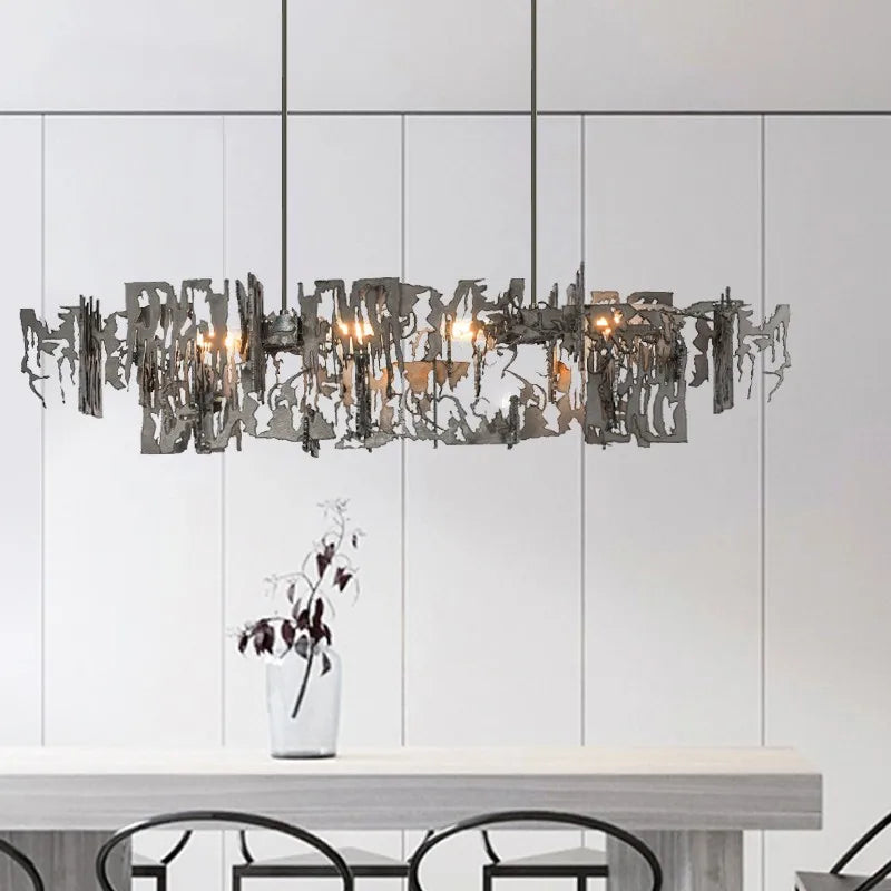 lustre post-moderne artistique pour restaurant éclairage décoratif de table
