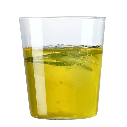 Verres fins design strié pour cocktails whisky eau