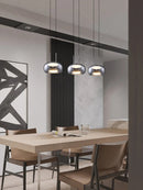 Suspension en verre pour restaurant