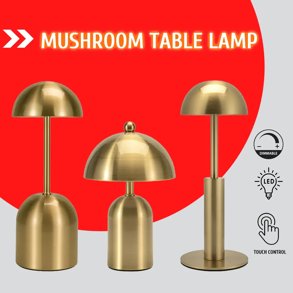 Lampe de Table Led rétro Usb - vue 2 sur 9