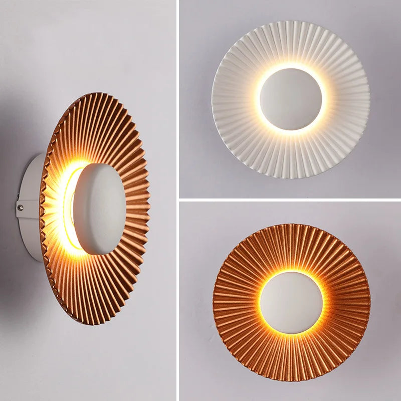 Applique murale led moderne en métal pour décoration intérieure