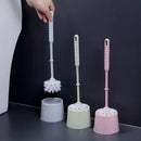brosse de nettoyage profonde poils épais et doux long manche ergonomique