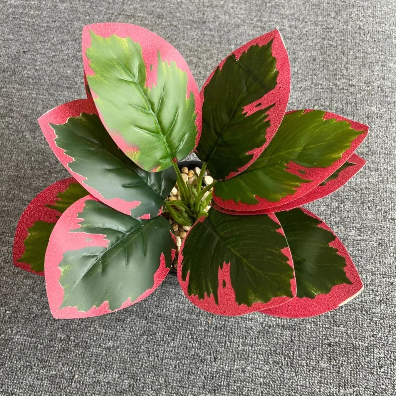 feuilles de phénix artificielles décoration verte en plastique - vue 13 sur 40