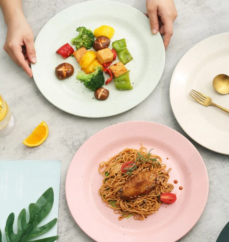 assiettes nordiques polypropylène légères ecologiques cuisine sûres - vue 7 sur 7