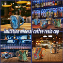 Mug à café effet cristal design élégant maison