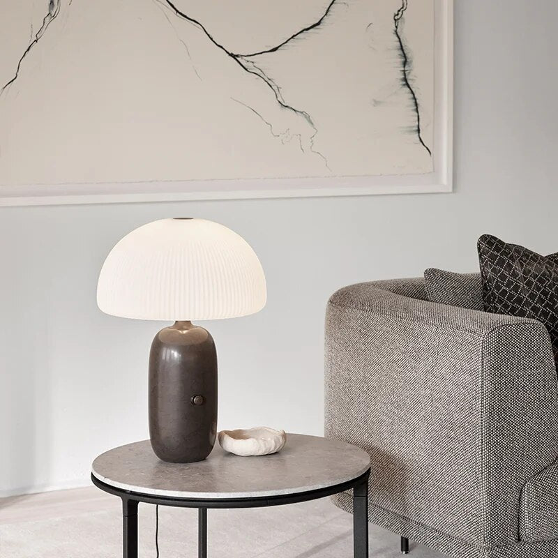 Lampe de table en marbre Simple et luxueuse - vue 4 sur 7