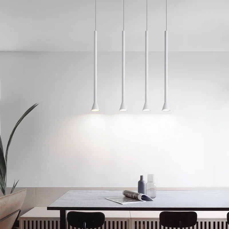 suspension led moderne pour un éclairage décoratif intérieur - vue 4 sur 8