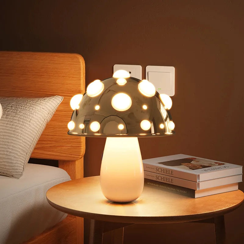 Lampe de Table décorative en forme de champignon - vue 5 sur 8