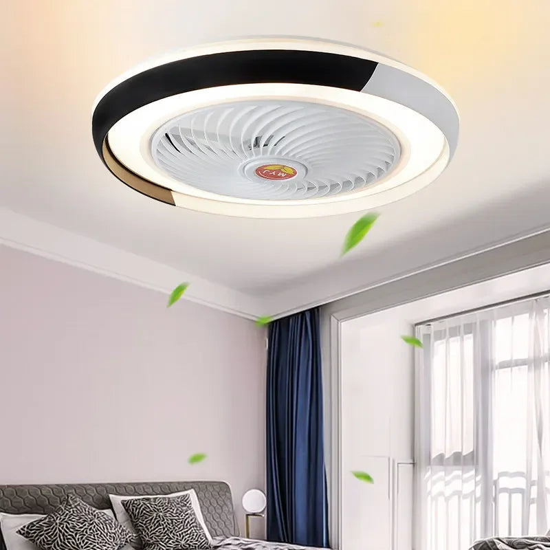 ventilateur de plafond intelligent bluetooth avec lumière télécommande - vue 2 sur 16
