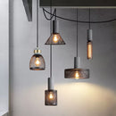 Loft Suspension lampes fer forgé led Vintage Salle à manger