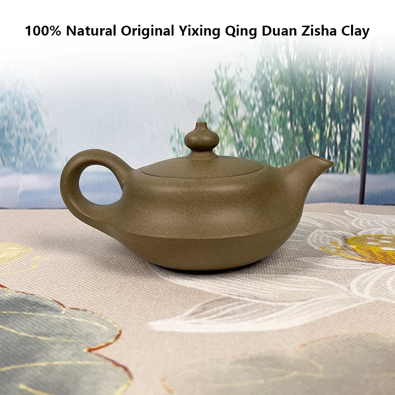 théière yixing zisha artisanale rétro en argile 2l - vue 2 sur 6