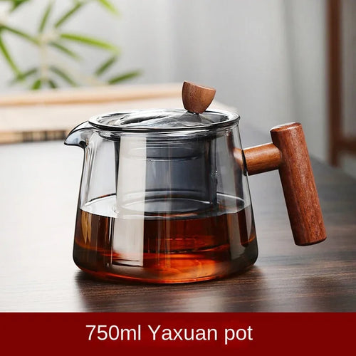 Theiere japonaise verre resistant gaiwan infusion the puer