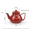 Bouilloire email epais kung fu 1l induction gaz
