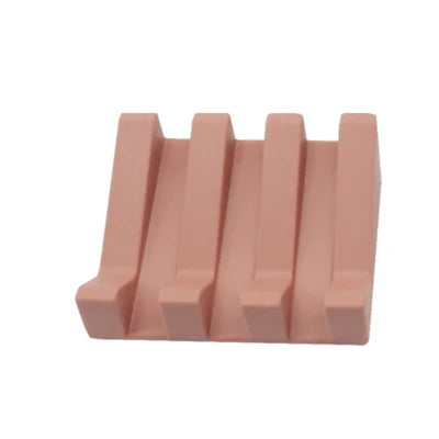 porte-savon en silicone égouttoir créatif pour éponge et savon - vue 12 sur 13