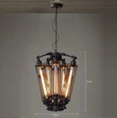 lustre moderne suspension grandes lampes créatives noir