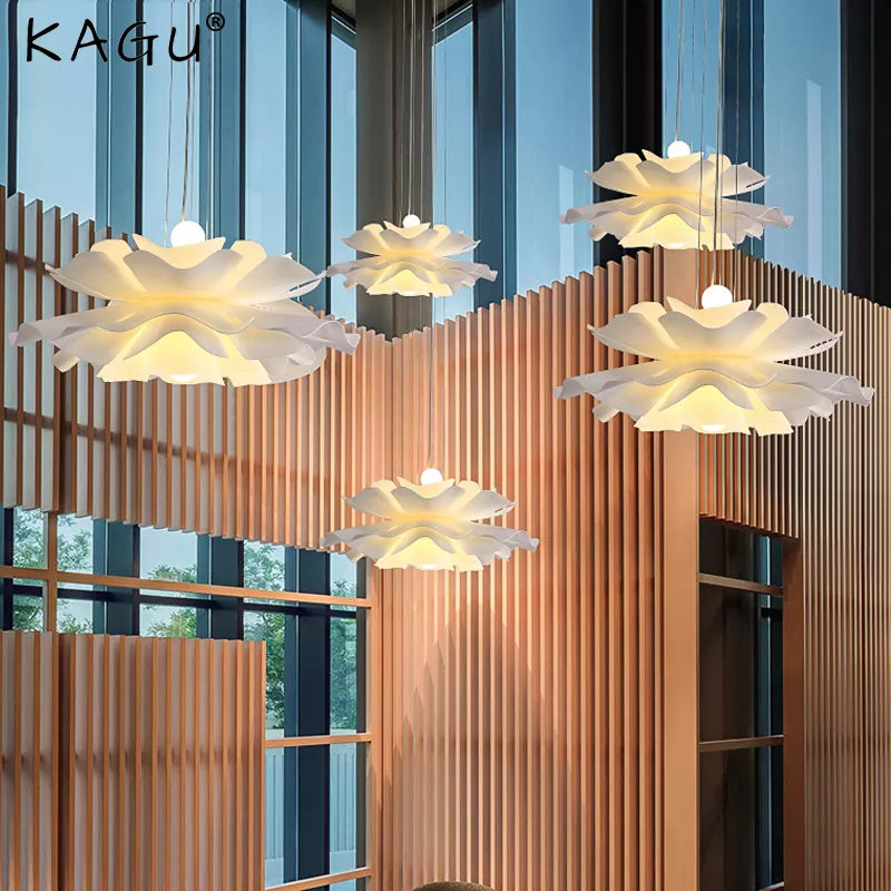 Suspension design LED simple et moderne - vue 3 sur 9