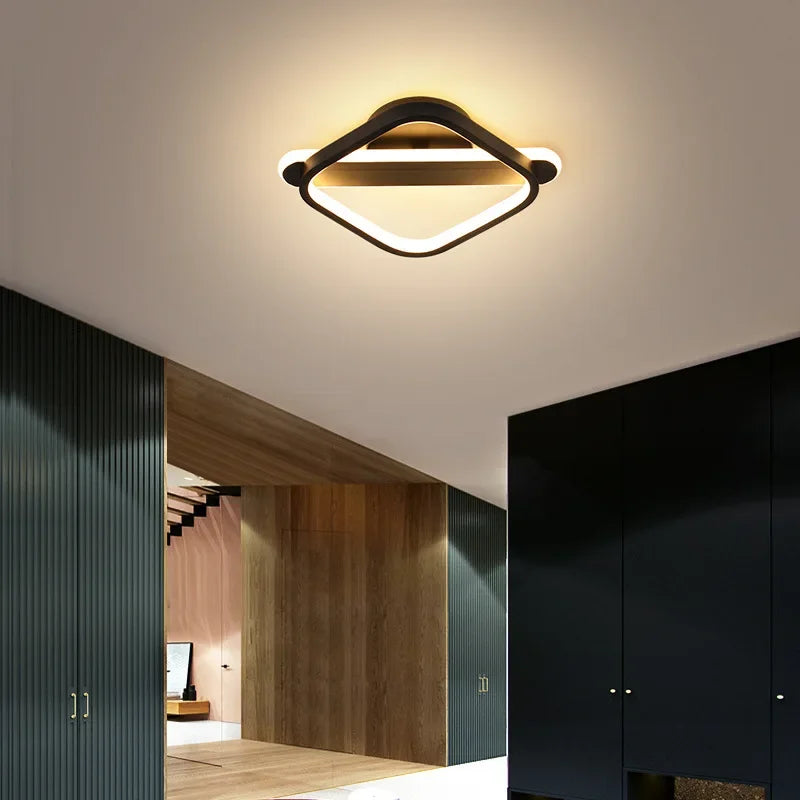 plafonnier led moderne pour intérieur design simple - vue 7 sur 10