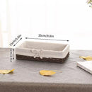 panier de rangement décoratif pour cosmétiques et fournitures